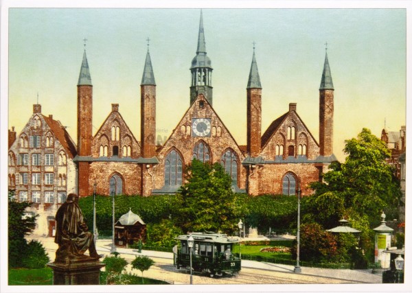 Postkarte Heiligen-Geist-Hospital