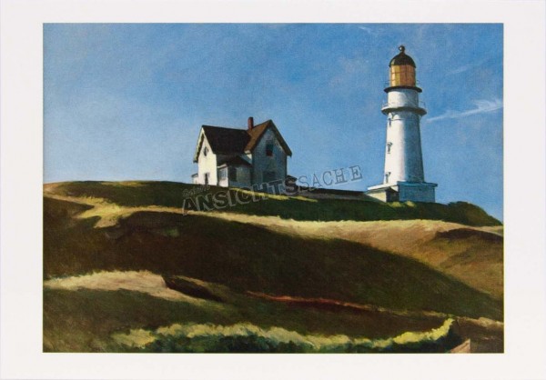 Postkarte &quot;Edward Hopper - Lighthouse Hill&quot;