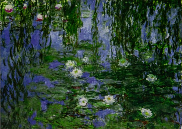 Postkarte &quot;Claude Monet - Seerosen&quot;