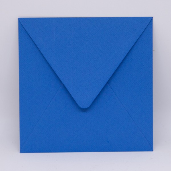 quadratischer Umschlag - Blau