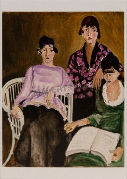 Postkarte &quot;Henri Matisse - Die drei Schwestern&quot;