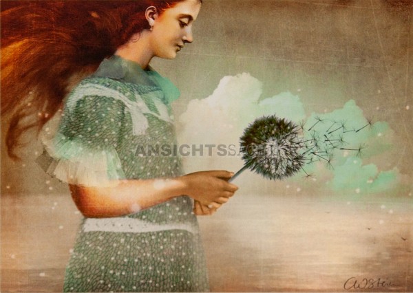 Postkarte &quot;Catrin Welz-Stein - Wünsch Dir was&quot;