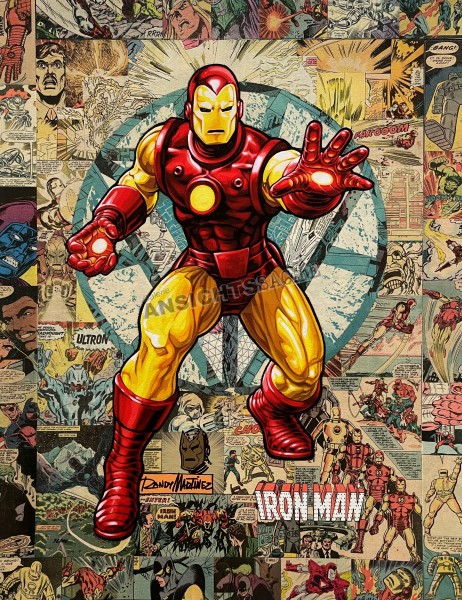 Marvel Comic-Leinwand &quot;Legacy Iron Man&quot;
